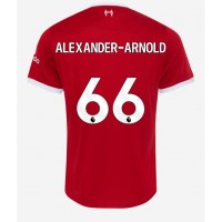 Camisa de time de futebol Liverpool Alexander-Arnold #66 Replicas 1º Equipamento 2023-24 Manga Curta